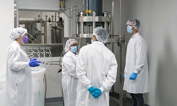Pepti peptide cleanroom and QC