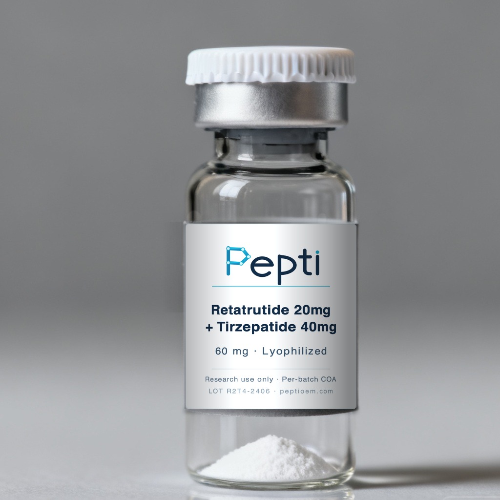 Retatrutide 20mg + Tirzepatide 40mg